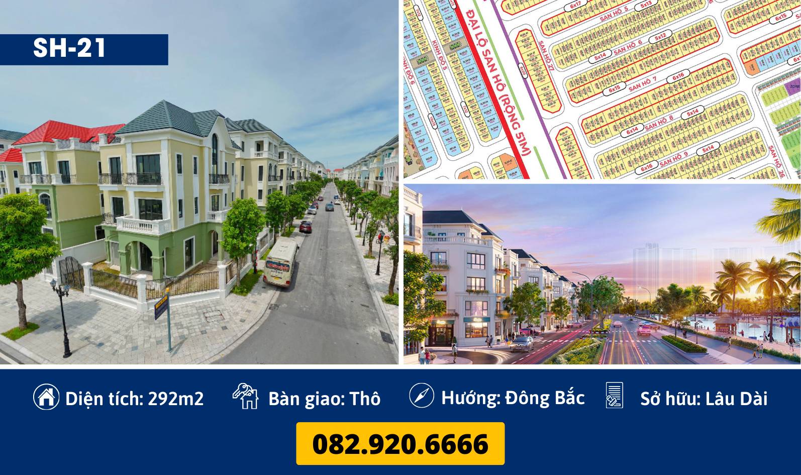 Bán Biệt Thự San Hô SH-21 Ocean Park 2